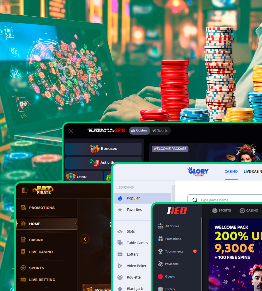 There is a list of top online casinos for European players